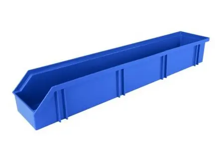Gavetas plásticas industriales azules