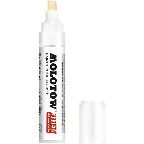 Marcador recargable vacío de 8.0 mm