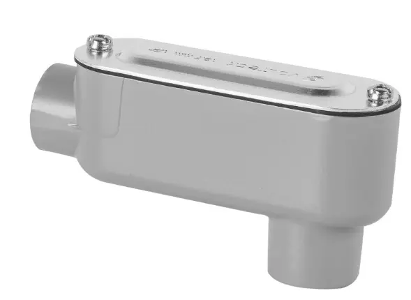 Aluminum Conduit Body, Type LB, 1/2", 46970, COLET-1/2-LB