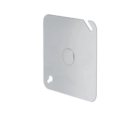 4" x 4" Heavy-Duty Square Steel Box Cover, VOLTECK