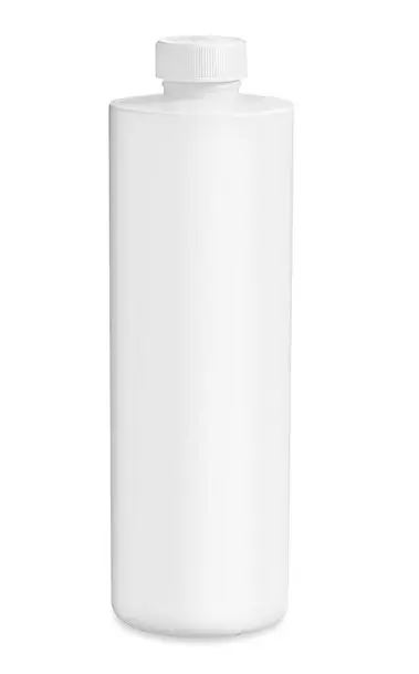 BOTELLAS CILÍNDRICAS BLANCAS - 16 OZ, 473 ML ARTICULO (CON VENTA EN MULTIPLOS DE 24), S-26332