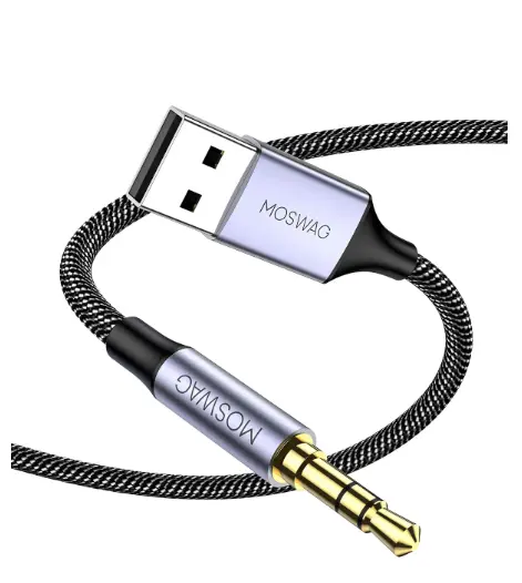 adaptador para pc y laptop moswag B0CQRMBX3Gusb a trs 