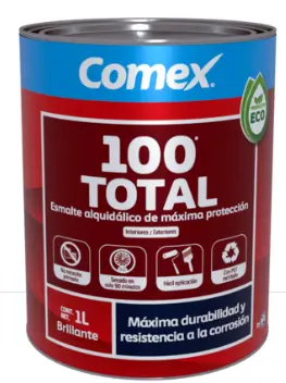 Esmalte 100 total, Comex, Azul Holandes, 1lt