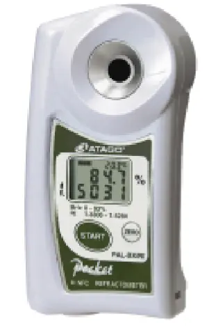 Refractómetro digital de bolsillo, Atago, Modelo PAL-BX/RI