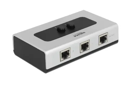 switch delock 87673 RJ45 10 GBPS 2 port 