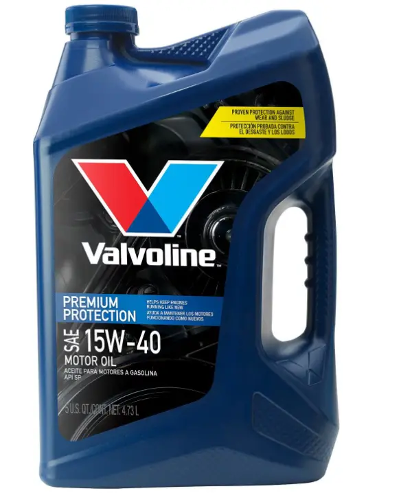 aceite de motor valvoline multigrado 15w-40 4.73 litros 