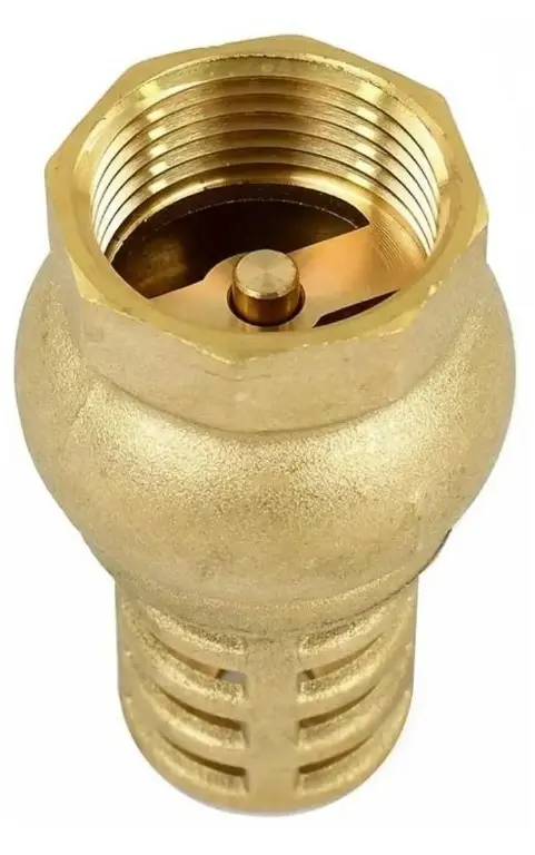 VÁLVULA DE PÍE PICHANCHA REJILLA DE BRONCE 3" MARCA DOVA, DS104-3