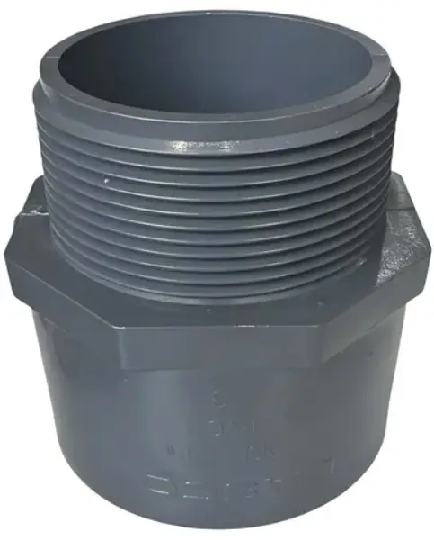 75 mm Schedule 80 Male Adapter (Slip x MPT)