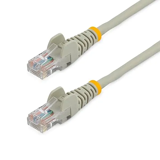 Cable de conexión moldeado,RJ45 UTP Cat 5e, Color Gris, 45PATCH7GR
