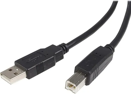 3 feet USB 2.0 Certified A to B Cable - M/M, USB2HAB3