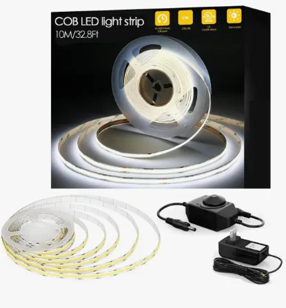 tira de luz led Lfon XR11, 10m 24 v 320LED/m color blanco frio regulable interior