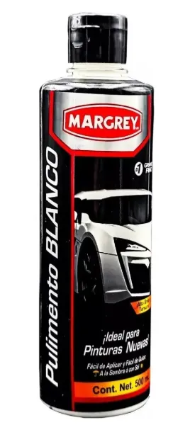 pulimento  margrey blanco, 500 ml grano fino #1