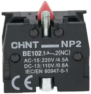 bloque de contacto chint NP2-BE102