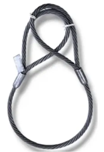 wire rope sling 1 1/8" X 4m