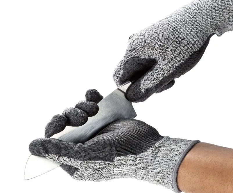 ANSI LEVEL 3 CUT-RESISTANT GLOVE, SIZE M, ABRASION RESISTANT