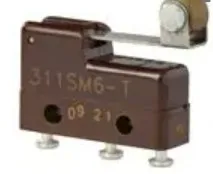 Basic / Snap-action switches 250 VAC 5 A, 311SM6-T