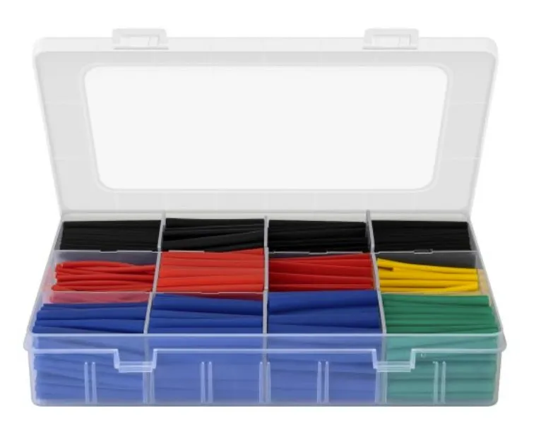 [280526120430] Kit de tubo termocontráctil (termofit), surtido de 12 diferentes diámetros