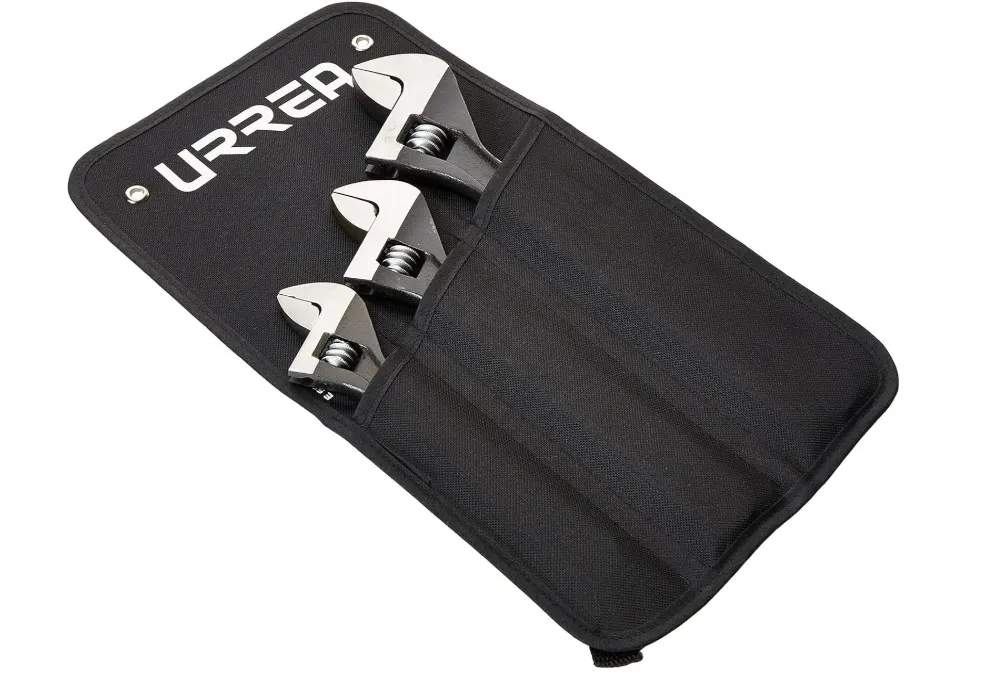 JGO 3 LLAVES AJUSTABLES 795S NEGRAS 8 10 Y 12", URR795S,URREA