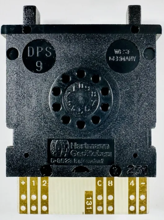 interruptor de rueda de empuje Hartman geratebau D-8523 0-9  dps