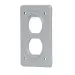[PAFDO-S] Placa tipo FS, VOLTECK, PAFDO-S, doble de sobreponer