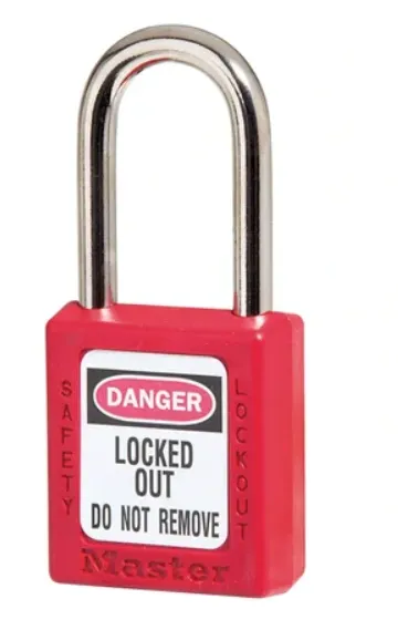 [410RED] candado de bloqueo master lock 410 rojo