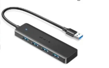 adaptador de usb ugreen hub 3.0 de 4 puertos
