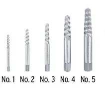 [14512] juego de 5 extractores de tornillo truper 14512
