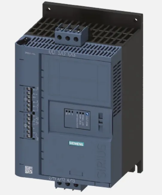ARRANCADOR SUAVE SIRIUS SIEMENS 3RW5526-1HA16 200-690 v77 A,110-250 v ac bornes de tornillo