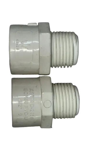 Conector Macho De PVC, 454- 29, Medida: 1/2"