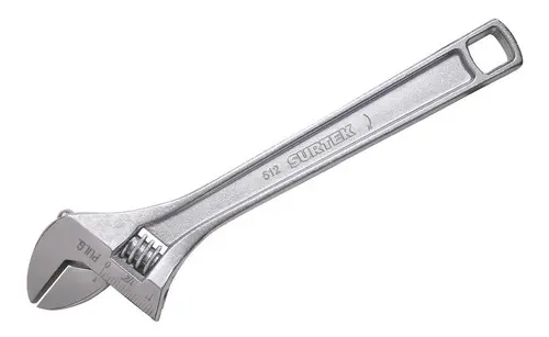 Llave Ajustable (perica) Cromada 8 Surtek 508
