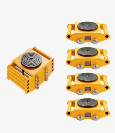 patines para maquinaria industrial vevor GYZG-6T*4, 4 Unidades
