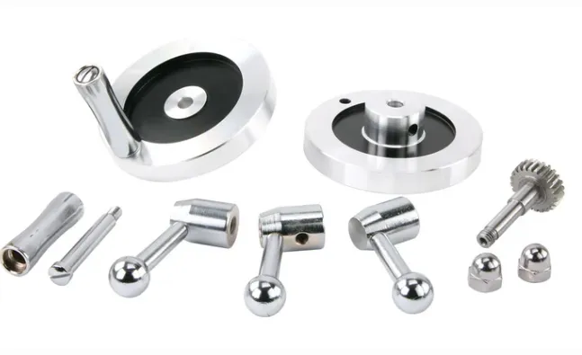 kit de perilla y volante para mini torno little machine 3937 (A03-04)