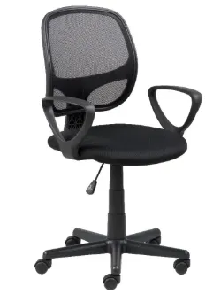 Silla Para Oficina, Stuck Olimpia, Negro, Ajustable
