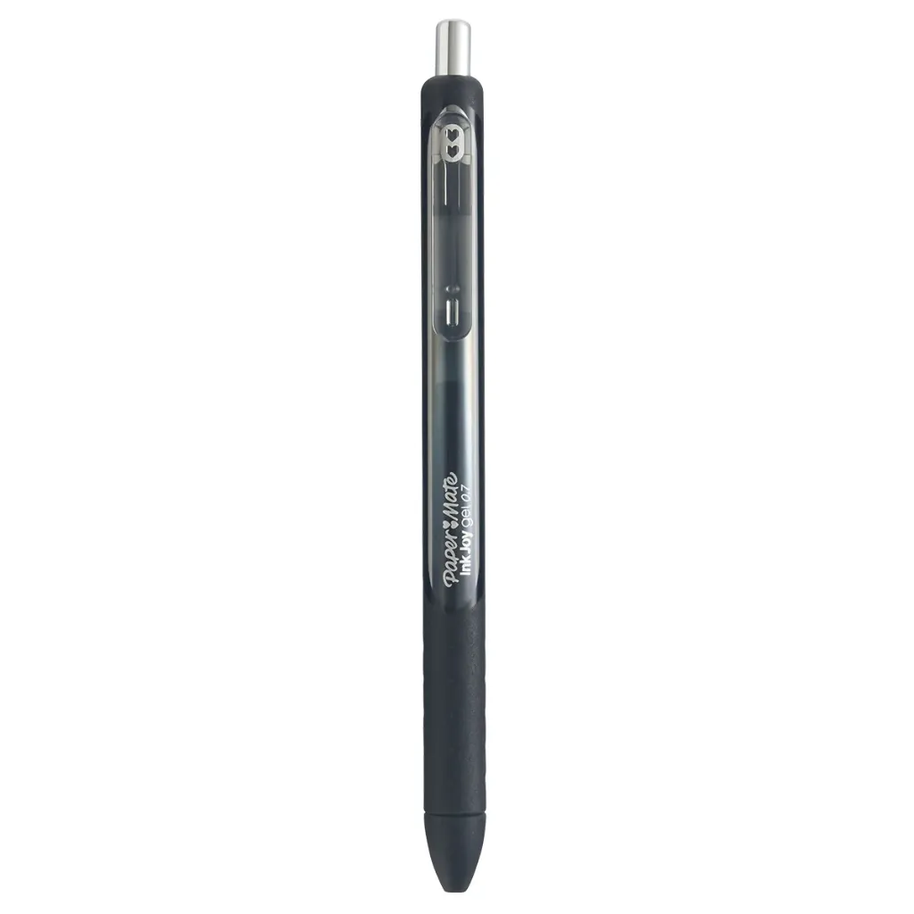 Boligrafo Retractil, Paper Mate, Inkjoy gel, 0.7mm Negro