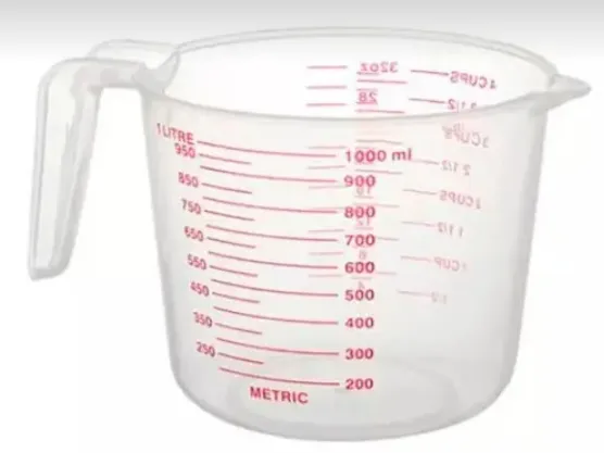 Taza Medidora, 1000 Ml, Plastico