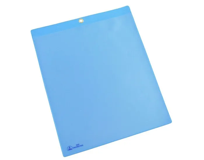 Portadocumentos ESD/Antiestático, MENDA, 34451, 12"x10" Paquete De 10 Piezas