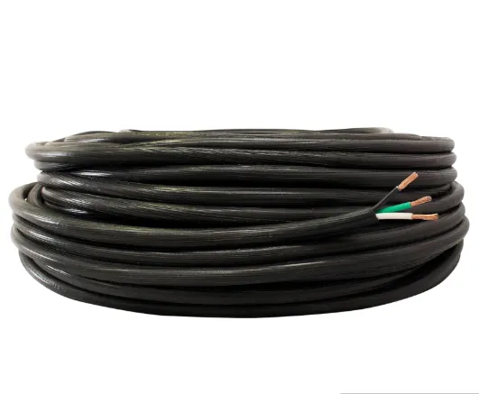 Cable Eléctrico Uso Rudo 3x12, Rollo 25m, Negro