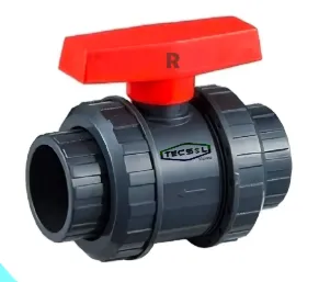 Válvula de bola 1" SCH 80 NPT Generica PVC