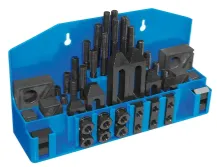 Juego De Sujetadores de 1/2, Generico, CLAMPS-1_2, c/ 58 Piezas
