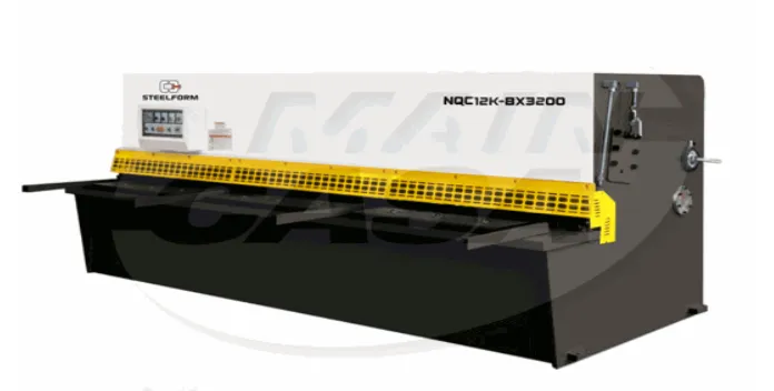 Guillotina hidráulica de tijera steel form SFQ12K-6X3200
