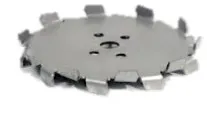 Disco dispersor en Acero Inoxidable 304 con diámetro de 4”, homologacion