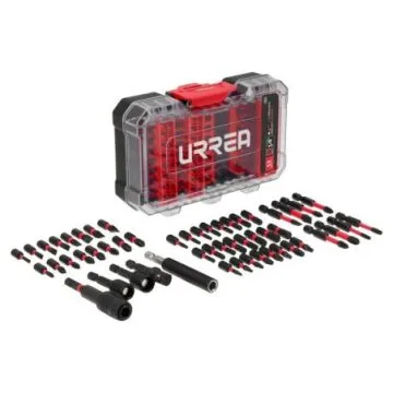 Juego De Puntas De Destornillador De Impacto, Urrea, JIM4, 53 Pcs