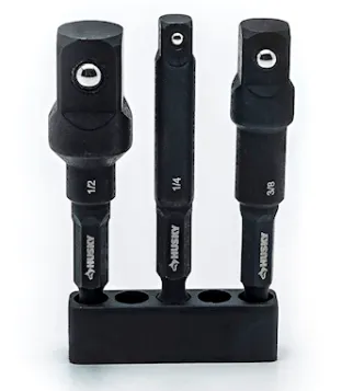 Adaptador Mando 1/4, 3/8 y 1/2, Craftsman, 7629192