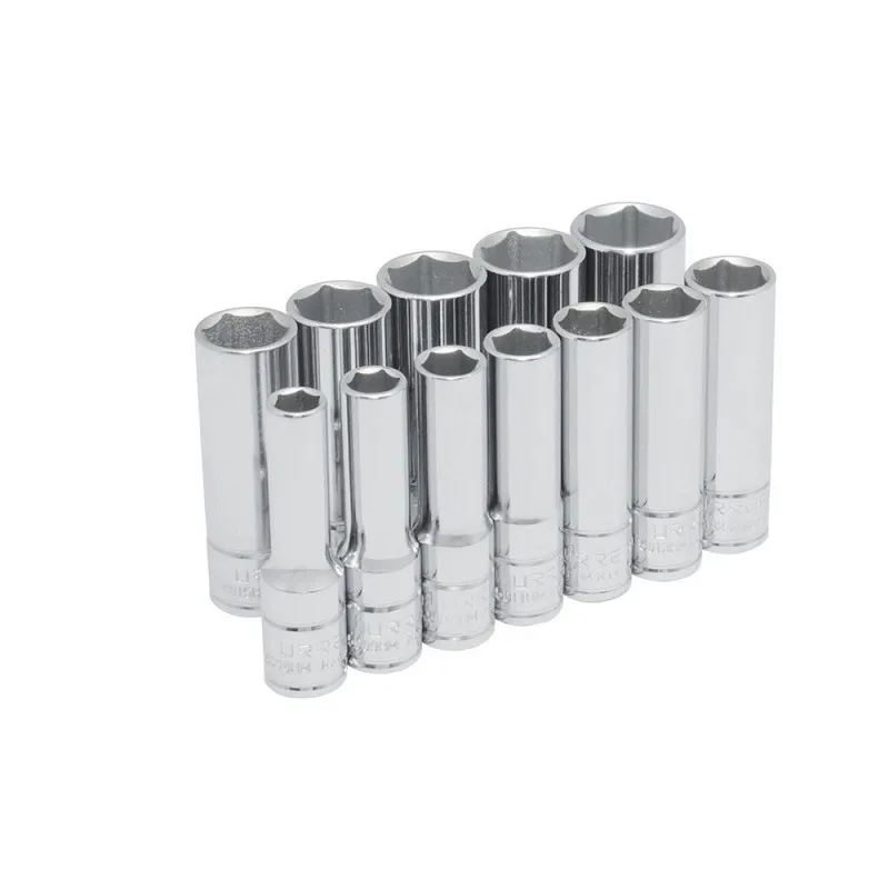 Dado Largo Metrico 3/8" 6 Puntas, Urrea, 52205, Juego De 12 Dados