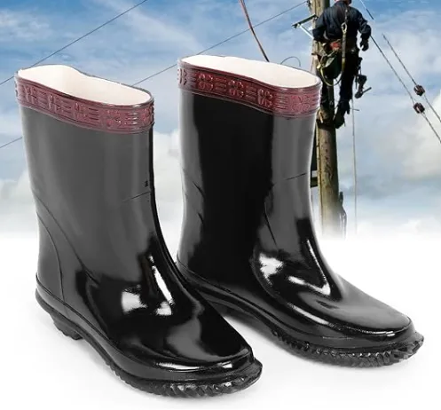 Zapatos De Trabajo Ashata B0BZ9LX4RF, De Goma De Protección, Aislamiento De Electricidad #44