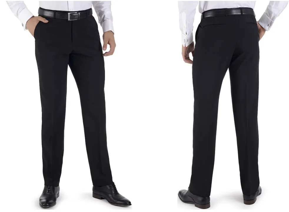 Pantalón De Vestir YALE  25385663, Corte Recto Para Hombre Talla 38