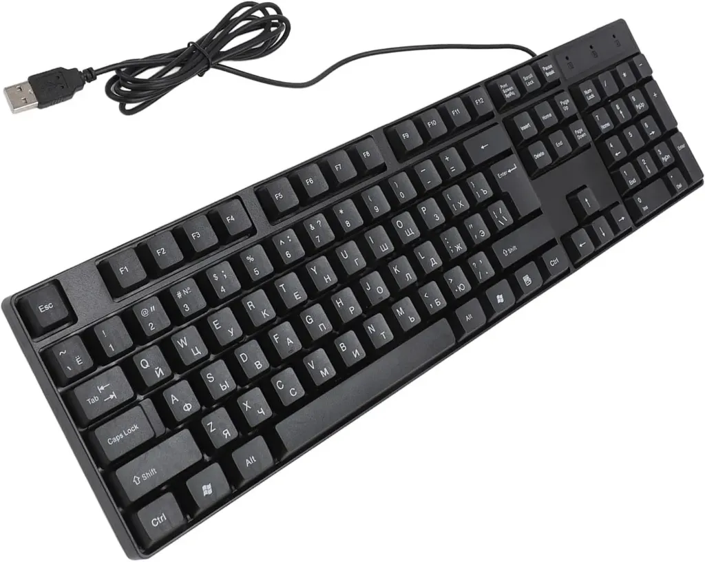 Teclado Chino, Tamaño Completo, 104 Teclas