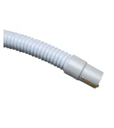 Manguera De Vinilo Flexible De 3" x 15´, Con Conexion A Tierra Y Manguitos De Goma