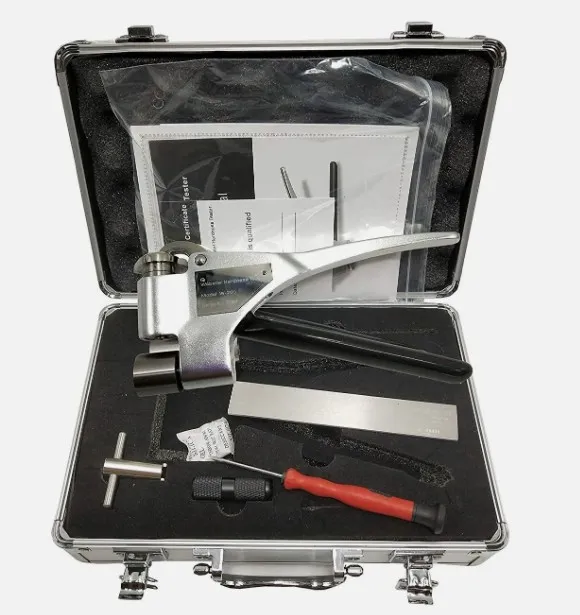 Hardness Tester, W-20A, Webster, for Aluminum Alloy Metal Durometer 0.6-13mm, Diameter 10mm
