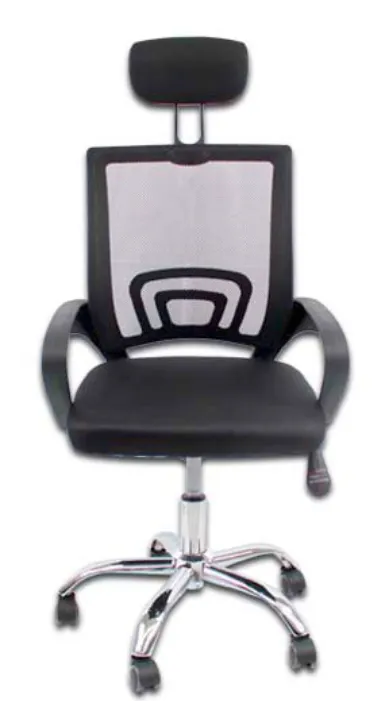 Silla Lyra 7825A, Respaldo Con Rejilla Color Negro